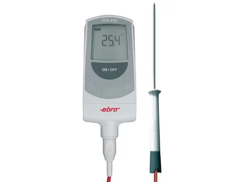 Ebro TFX 410 voedselthermometer met Pt1000-insteekvoeler