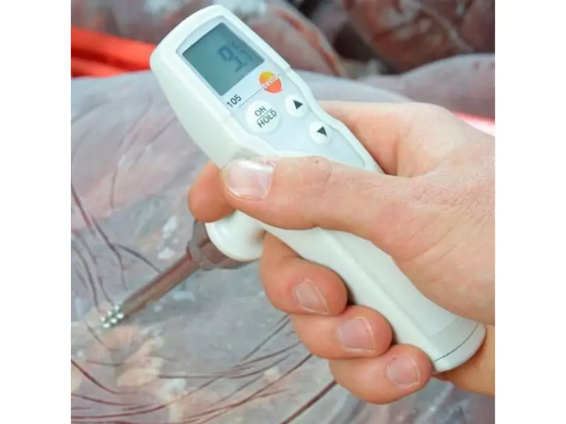 testo 105 voedselthermometer digitaal met diepvriesvoeler