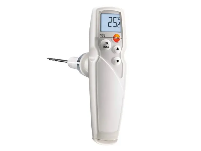 testo 105 voedselthermometer digitaal met diepvriesvoeler