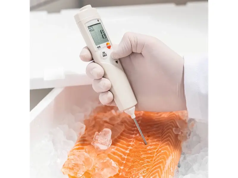 testo 106 voedselthermometer digitaal met insteekvoeler