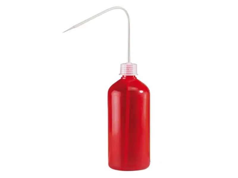Spuitfles LDPE Ø75 mm 500 ml rood