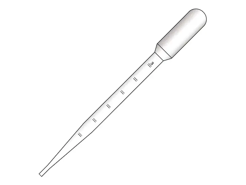 Pasteurpipetten niet steriel 155 mm vulvolume 3.2 ml schaal 0.5 ml