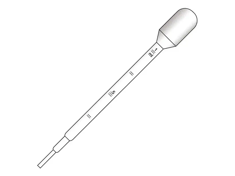 Pasteurpipetten niet steriel 140 mm vulvolume 2.2 ml schaal 0.25 ml