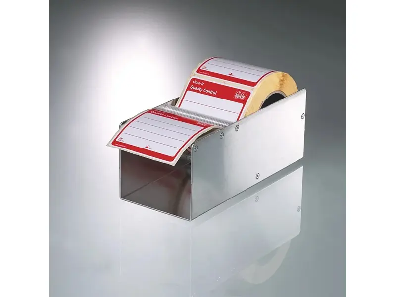 Burkle Close-it etiket 95x95 mm rood