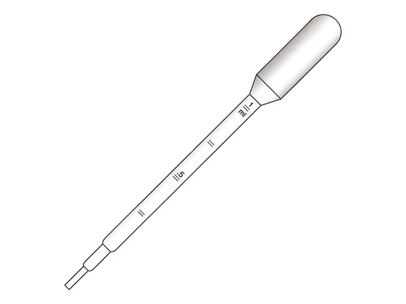 Pasteurpipetten niet steriel 155 mm vulvolume 3.4 ml schaal 0.25 ml
