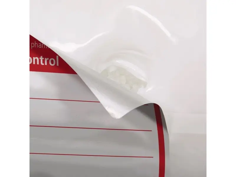Burkle Close-it etiket Food & Pharma Maxi 150x150 mm rood