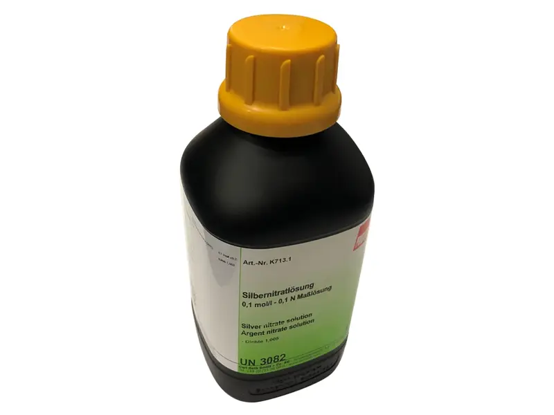 Zilvernitraatoplossing 0,1 mol/l - 0,1 N