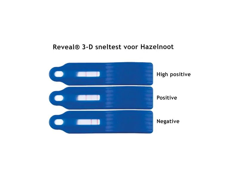 NEOGEN Reveal 3-D Allergeen sneltest Hazelnoot