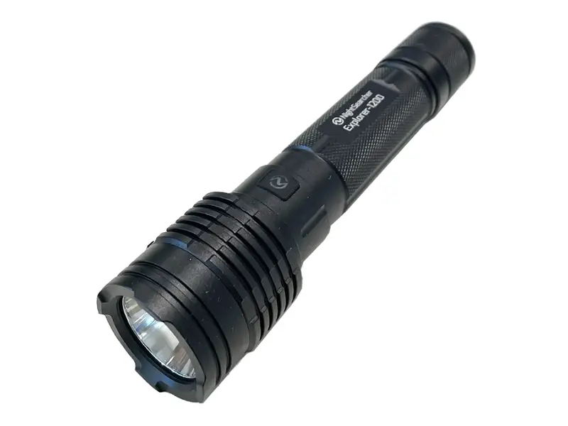 NightSearcher Explorer 1200 LED zaklamp USB oplaadbaar