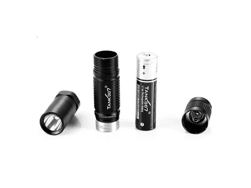 Tank007 UV-L03 UV LED zaklamp oplaadbaar ultraviolet 365nm