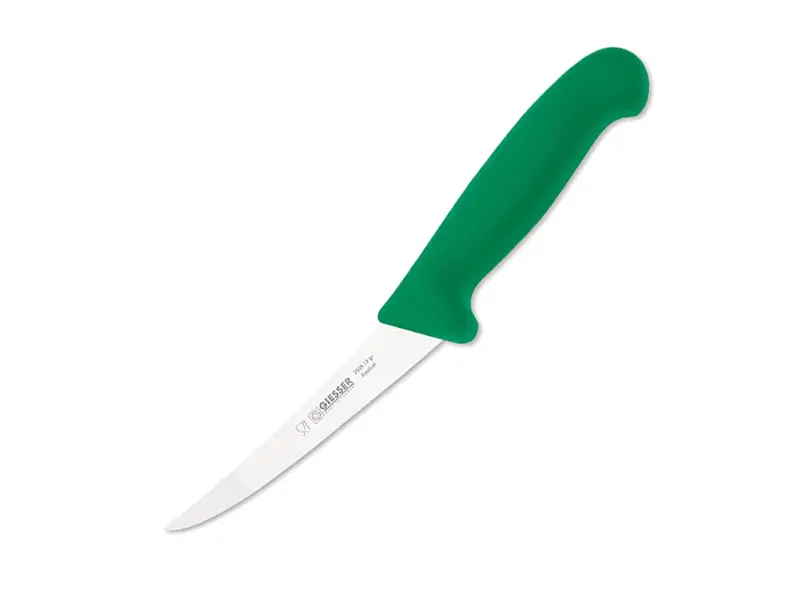 Giesser 2505-13 uitbeenmes semi-flexibel lemmet 13 cm groen