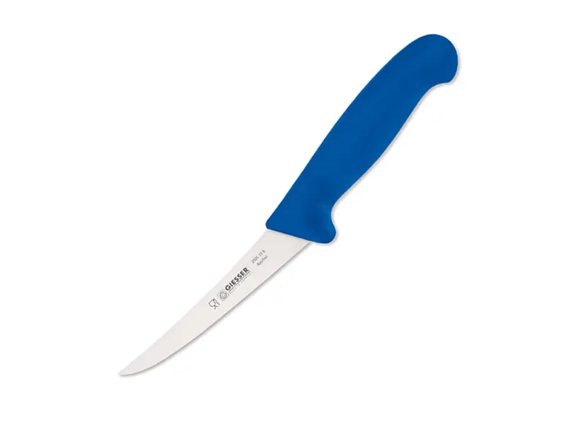 Giesser 2505-13 uitbeenmes semi-flexibel lemmet 13 cm blauw