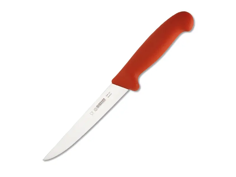 Giesser 3165-16 uitbeenmes lemmet 16 cm rood