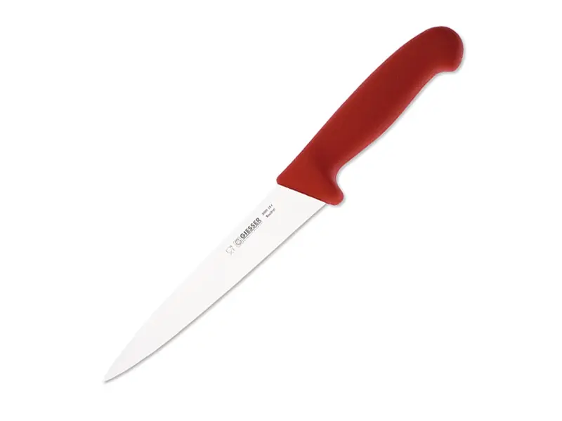 Giesser 3085-18 steekmes lemmet 18 cm rood