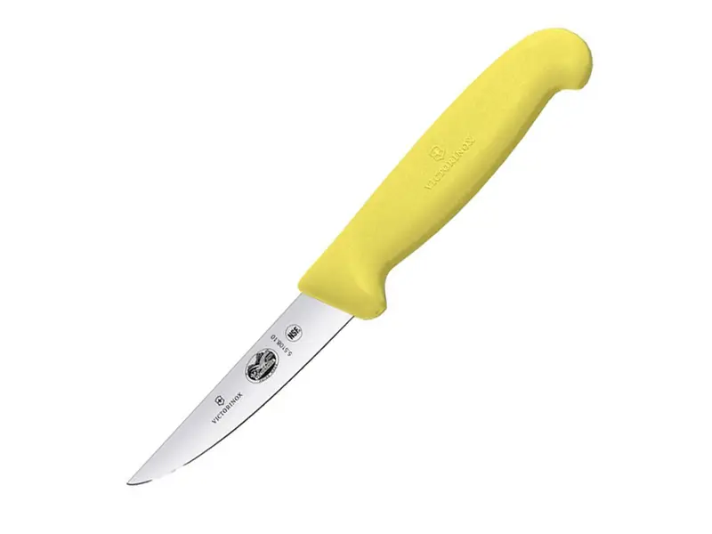 Victorinox Fibrox 5.5108.10 poeliersmes lemmet 10 cm geel