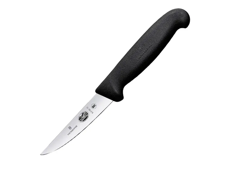 Victorinox Fibrox 5.5103.10 poeliersmes lemmet 10 cm zwart