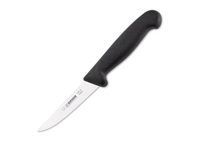 Giesser 3185-10 poeliersmes lemmet 10 cm zwart