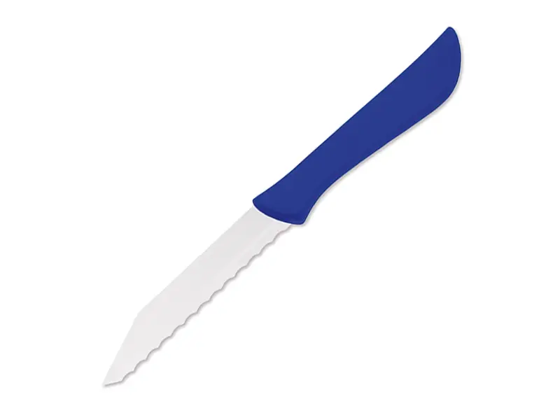Broodmes gekarteld Giesser 8307 wsp 8 8 cm blauw