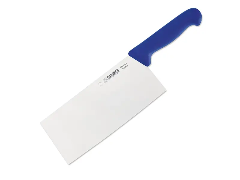 Giesser 8466-21 hakmes Chinese stijl lemmet 21 cm blauw