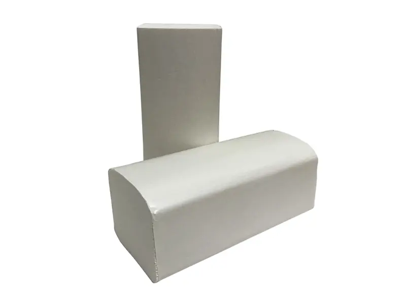 Euro Products handdoekpapier Z-vouw 1-laags recycled 230x250 mm wit