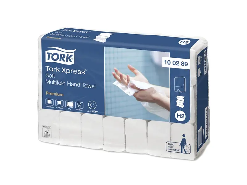 Tork Xpress handdoekpapier Multifold 2-laags H2 Premium wit