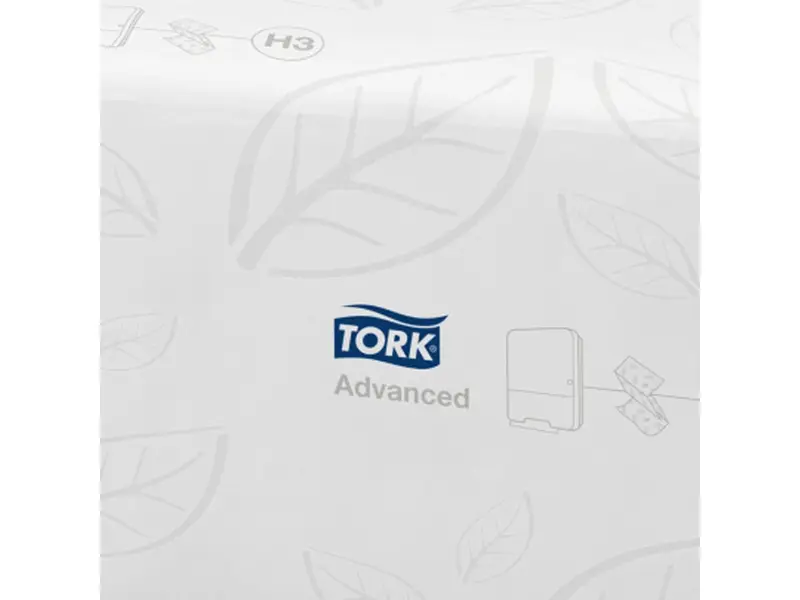 Tork oplosbare papieren handdoeken Z-vouw H3 2-laags wit