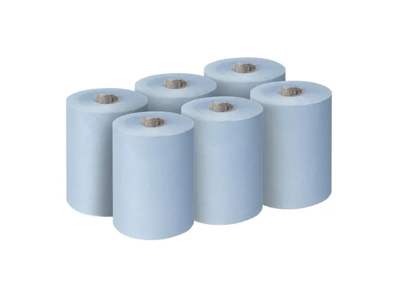 Kimberly-Clark Scott 6696 handdoekrol 1-laags 190 meter blauw