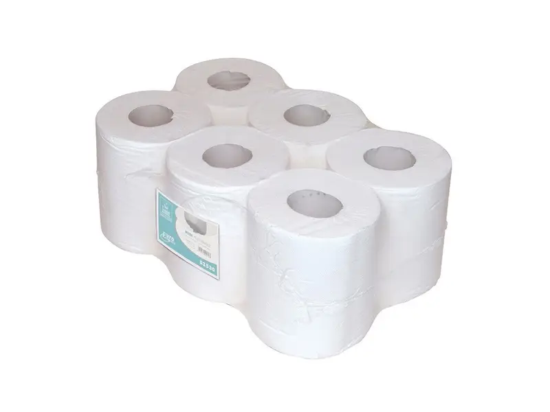 Euro Products poetspapier midi 1-laags cellulose 300 meter wit