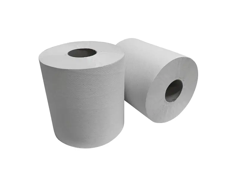 Euro Products poetsrol midi centerfeed 1-laags eco gerecycled 300 meter wit