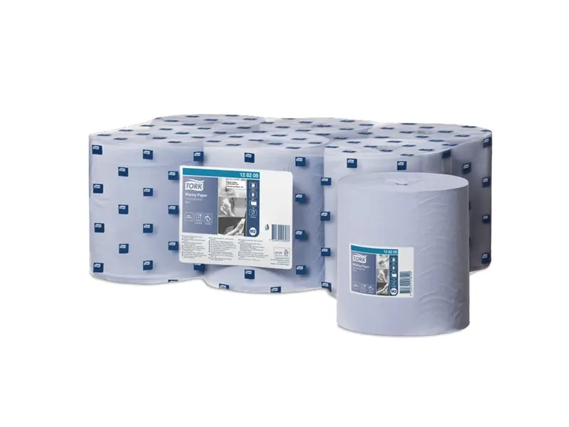 Tork Wiping Centerfeed M2 poetspapier midi 1-laags blauw