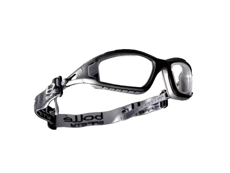 Bollé Tracker II TRACPSI veiligheidsbril PLATINUM helder met hoofdband