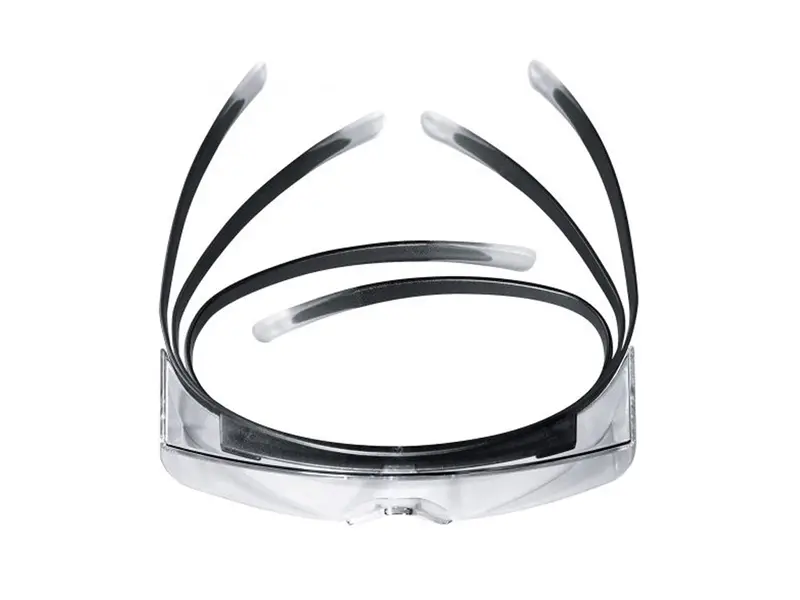 Uvex Super OTG 9169065 overzetbril polycarbonaat helder blauw