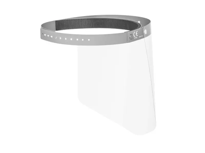 Durable gelaatsscherm kunststof barrière vizier