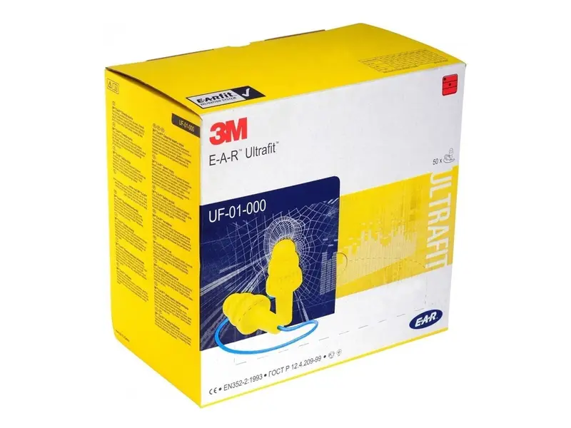 3M E-A-R Ultrafit oorpluggen met koord