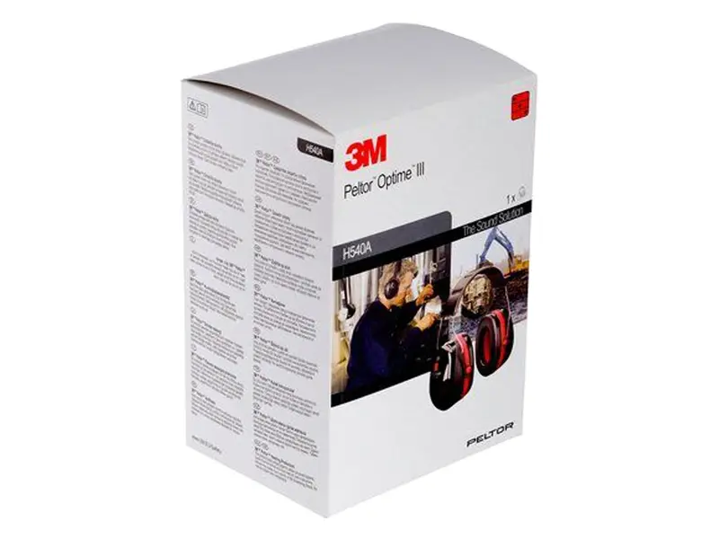 3M Peltor Optime III gehoorkap met hoofdband H540A