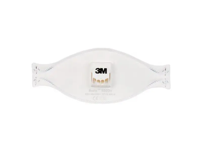 3M Aura 9322+ vouw-stofmasker FFP2 met uitademventiel