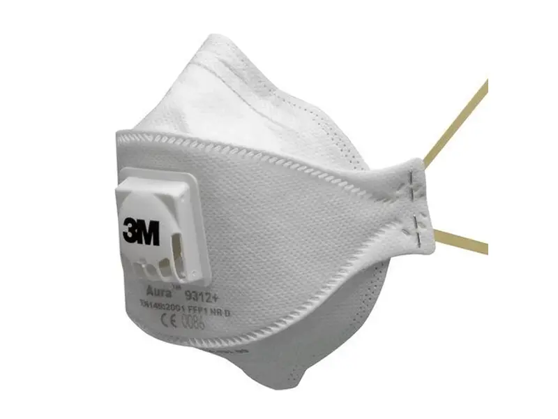 3M Aura 9312+ stofmasker vouw FFP1 NR D V met uitademventiel