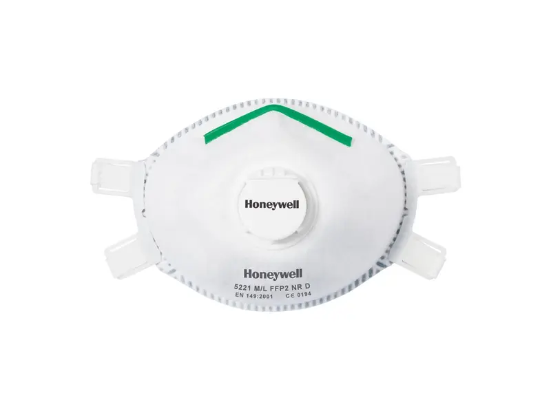 Honeywell 5221 stofmasker cup FFP2 NR D V met uitademventiel