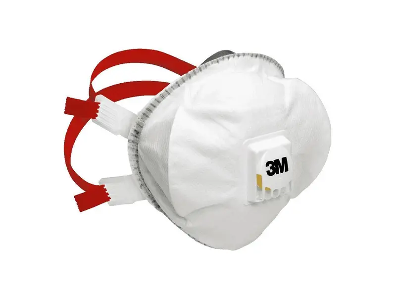 3M 8835+ stofmasker cup FFP3 R D V met uitademventiel