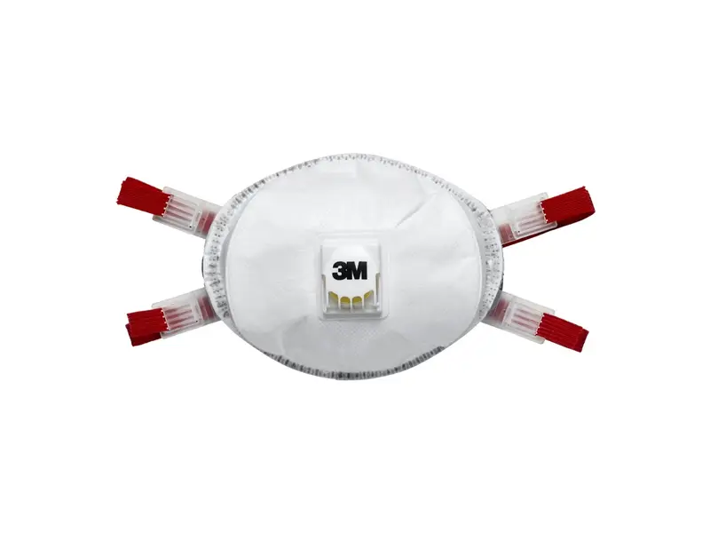 3M 8835+ stofmasker cup FFP3 R D V met uitademventiel