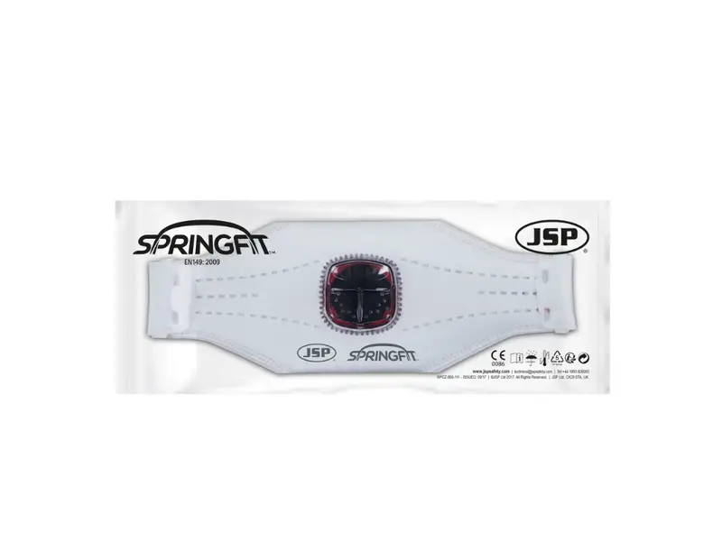 JSP Springfit 435ML stofmasker FFP3 met Typhoon uitademventiel