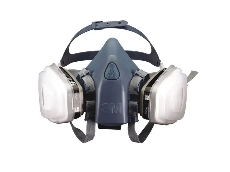 3M 7500 serie halfgelaatsmasker dubbele filter
