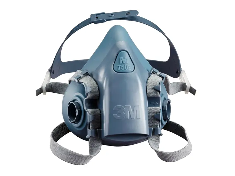 3M 7500 serie halfgelaatsmasker dubbele filter