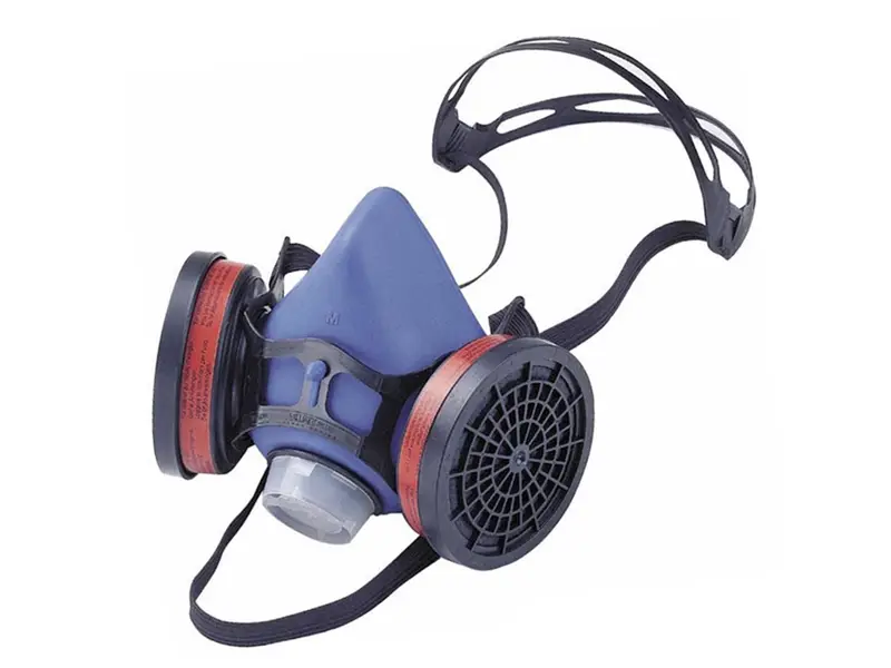 Honeywell 6100V-EC Valuair Plus halfgelaatsmasker dubbele filter