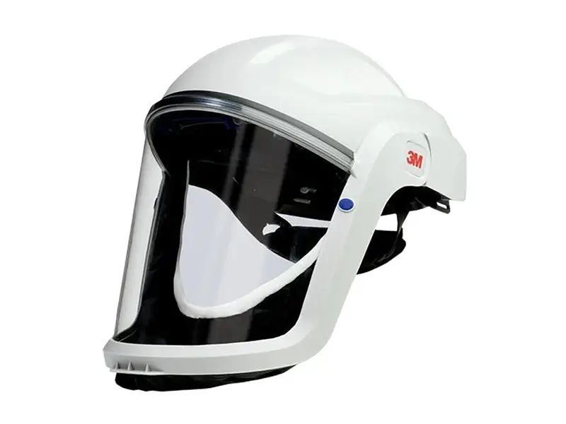 3M Versaflo M-206 luchtkap met gelaatsafdichting polycarbonaat vizier