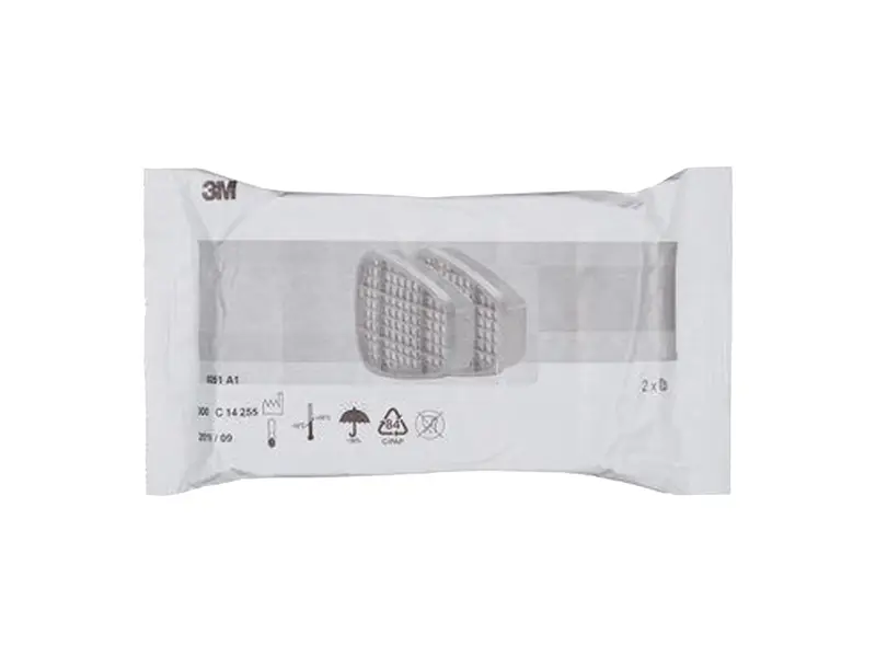3M 6051 damp- en gasfilter A1 voor 6000/6500/7000/7500 serie