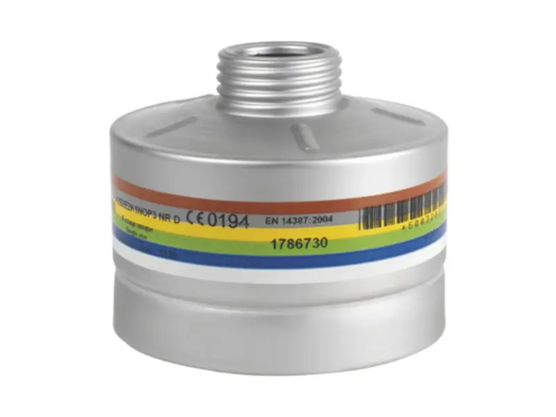 Honeywell combifilter aluminium A2B2E2K1 NO P3 voor RD40 maskers