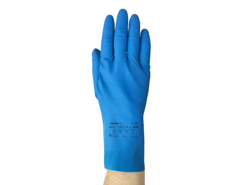 Ansell AlphaTec 87-195 handschoen latex chemiebestendig