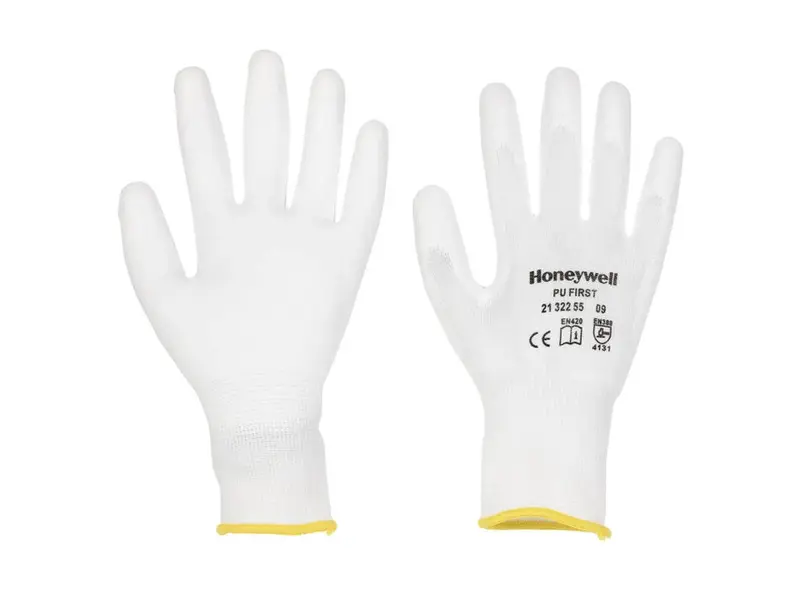 Honeywell PU First handschoen mechanische bescherming wit