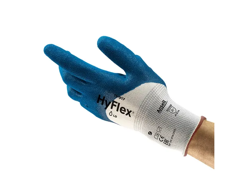 Ansell HyFlex 11-917 handschoen nitril mechanische bescherming